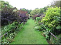 Main colour border, Walkden Gardens, Sale