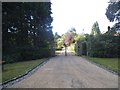 The entrance to Uplands Park, Brook