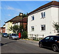 Adelaide Road houses and pillarbox, St Denys, Southampton
