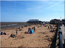 TA3009 : Seafront and Pier in Cleethorpes by Jonathan Clitheroe