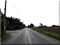TM0571 : Entering Finningham on the B1113 Finningham Road by Geographer