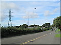 Electricity pylons at Withystakes