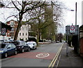 End of the 20 zone, Malvern Road, Cheltenham