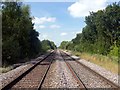 Crossing the Selby - Hull railway