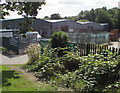 West side of two businesses in  Pontnewynydd Industrial Estate