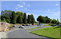 Crematorium grounds at Gornal Wood, Dudley