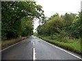 Approaching the bend on Balmuildy Road