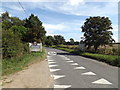TL9568 : Entering Stowlangtoft on The Street by Geographer