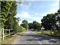 Entering Badwell Ash on Hunston Road