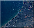 Brighton and the south coast from the air