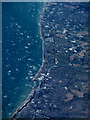 Shoreham-by-sea and the south coast from the air