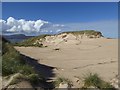 NC3970 : Sand cliff on An Fharaid by Oliver Dixon