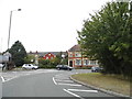 Roundabout on Lynchford Road, North Camp