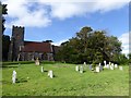 Ashbrittle church and the yew tree