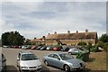 View of houses on Tram Road from the Rye Harbour car park