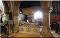 St Andrew, Spratton - Tomb chest