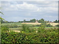 Hill Court, Grafton Flyford, from the church