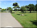 End of the path in Buckingham Park