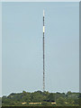 TM1395 : Tacolneston Television Transmission Mast by Geographer