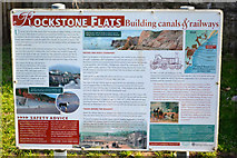 SX9777 : Information board by the South West Coast Path near Rockstone Flats, Dawlish by Robin Stott