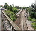 Through Dinas Powys railway station