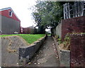 Path on the south side of Barrack Hill, Newport