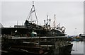 Fishing boats under repair, Mallaig