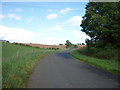 NT8738 : Minor road towards Branxton by JThomas