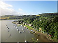 St Germans Quay Cornwall From Railway Viaduct