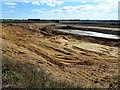 TF6603 : Sand and gravel quarry near Crimplesham in Norfolk by Richard Humphrey