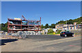 The new Langlee Primary School in Galashiels under construction