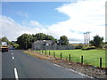 Electricity sub station beside the A699