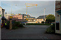 New flats under construction on Brunswick Wharf, Rolle