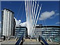 Footbridge to Media City