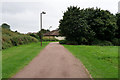 SP8435 : Path towards Furzton Estate by David Dixon