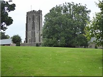ST0519 : The tower of Holcombe Rogus church by David Smith