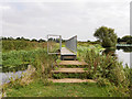 SP9067 : Nene Way, Bridge over River Ise by David Dixon