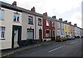 Houses on the east side of Power Street, Newport