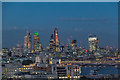 TQ3280 : City of London at Night as seen from New Zealand House by Christine Matthews
