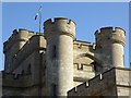 Turrets on Eastnor Castle