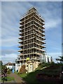 Scaffolding on the Pepperpot Tower