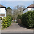 Allotments access lane, Cheltenham