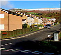 West side of  Darren View, Crickhowell