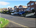 Cwmbeth Close houses, Crickhowell