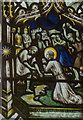 TA0321 : Stained glass window detail, St Peter's church, Barton-Upon-Humber by Julian P Guffogg
