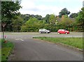 Sinton Lane cut by the A449 trunk road