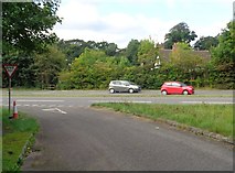 SO8463 : Sinton Lane cut by the A449 trunk road by Jeff Gogarty
