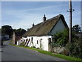 NY3248 : Thatched cottage, West Curthwaite by JThomas