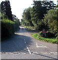 Minor road on the south side of the A48, Woolaston