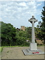 War memorial and church, Ilmington